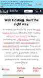 Mobile Screenshot of ntchosting.com